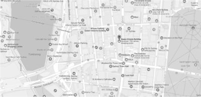 The Tea rooms map